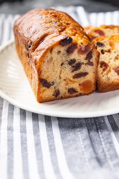 torta di frutta frutta secca, noci pasto cibo spuntino sul tavolo copia spazio cibo sfondo rustico