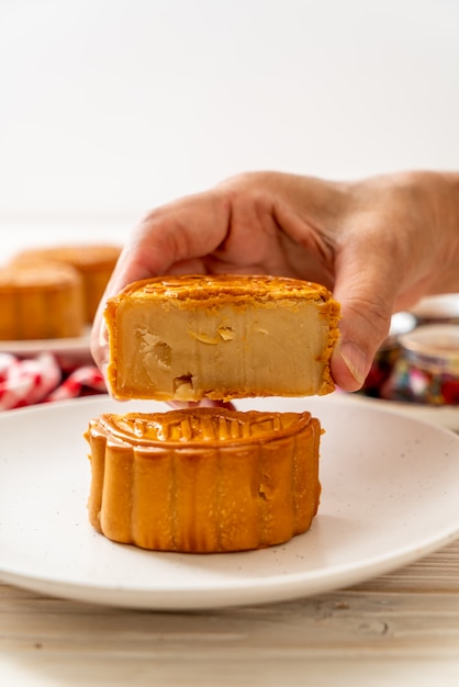 Torta di luna cinese per il festival cinese di metà autunno