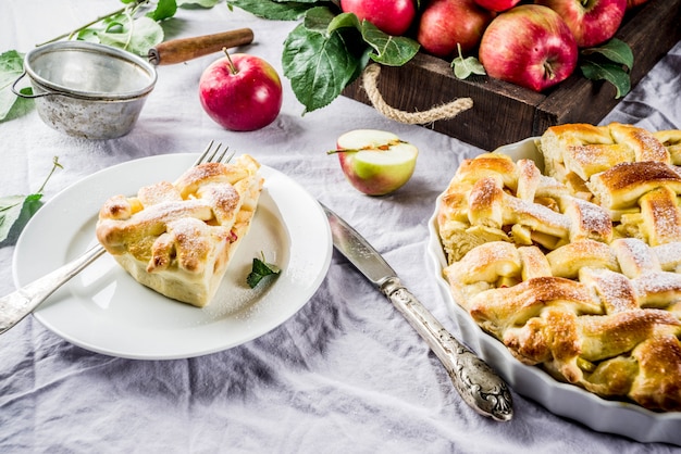 Torta di mele fatta in casa dolce