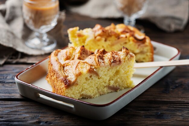 Torta di mele rustica