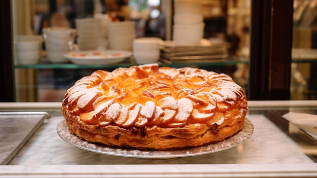 Torta di pesche