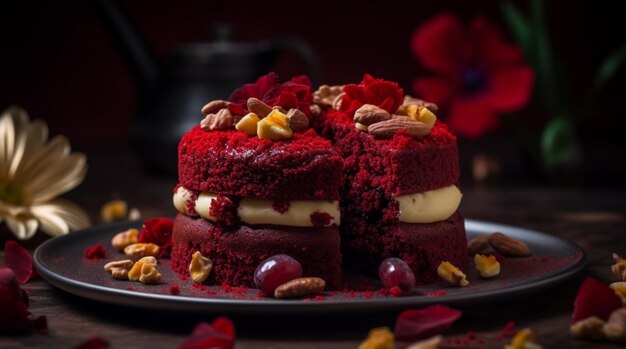 torta di velluto rosso