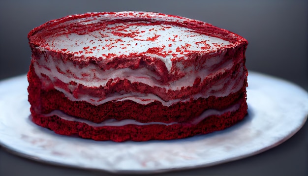 torta di velluto rosso
