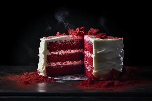 torta di velluto rosso