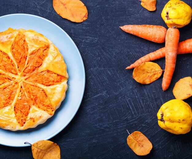 Torta di verdure autunnale