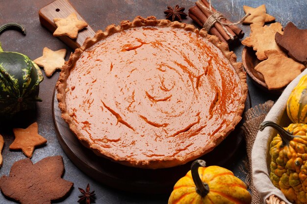 Torta di zucca e zucche varie