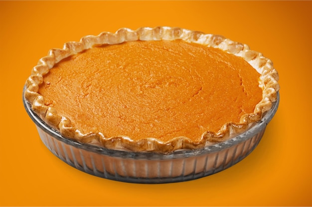 Torta di zucca fatta in casa.