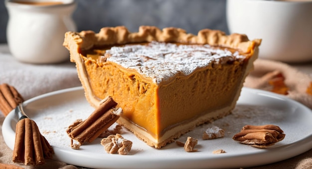 Torta di zucca fresca fatta in casa