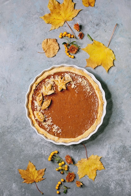 Torta Di Zucca Tradizionale