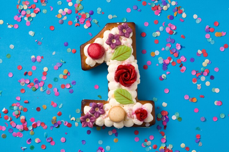 Foto torta numero uno decorata