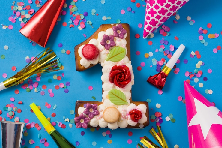 Foto torta numero uno decorata