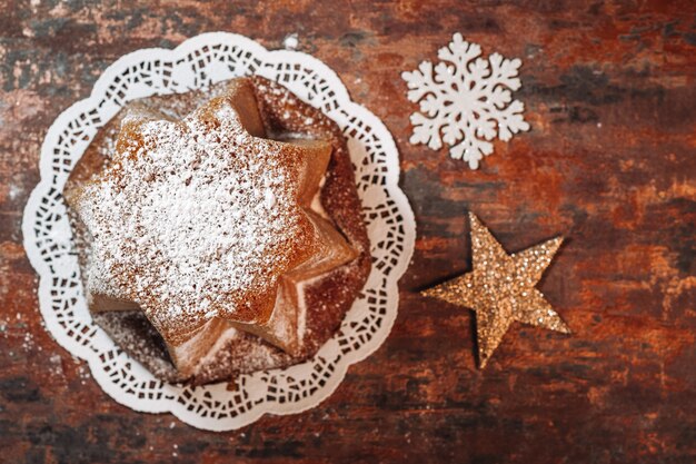 Torta Pandoro italiana