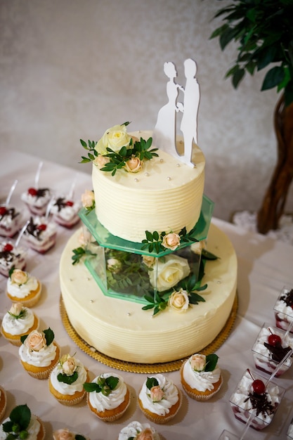 Torte belle e deliziose in un giorno di festa