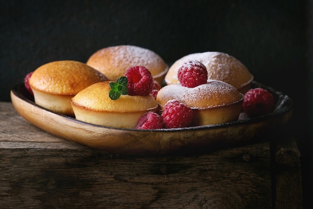 Torte Di Limone Con Lamponi