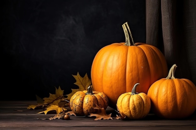 Torte di zucca tradizionali autunnali