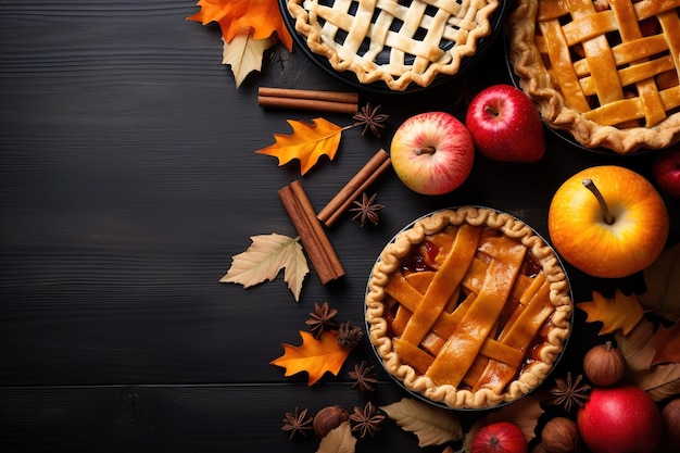 Torte di zucca tradizionali autunnali