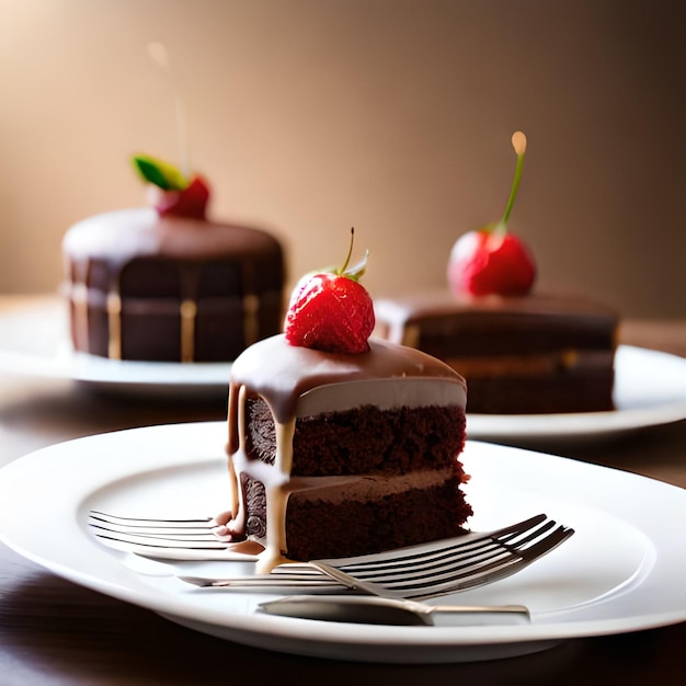 tortiera al cioccolato con fragole