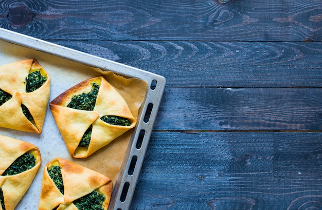 Tortino di spinaci con ricotta