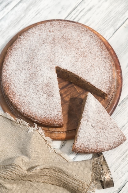 Tortino di zucca amaretti