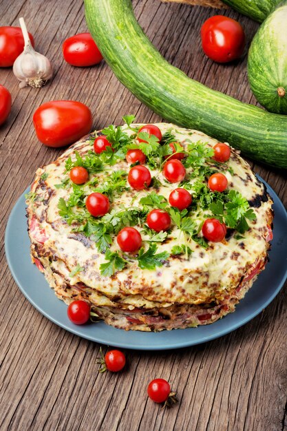 Tortino di zucchine fatto in casa