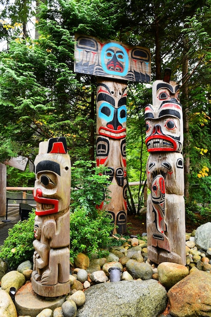 Totem a Vancouver Canada