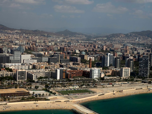 Tour in elicottero con veduta aerea di Barcellona Spagna