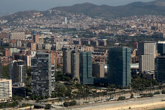 Tour in elicottero con veduta aerea di Barcellona Spagna