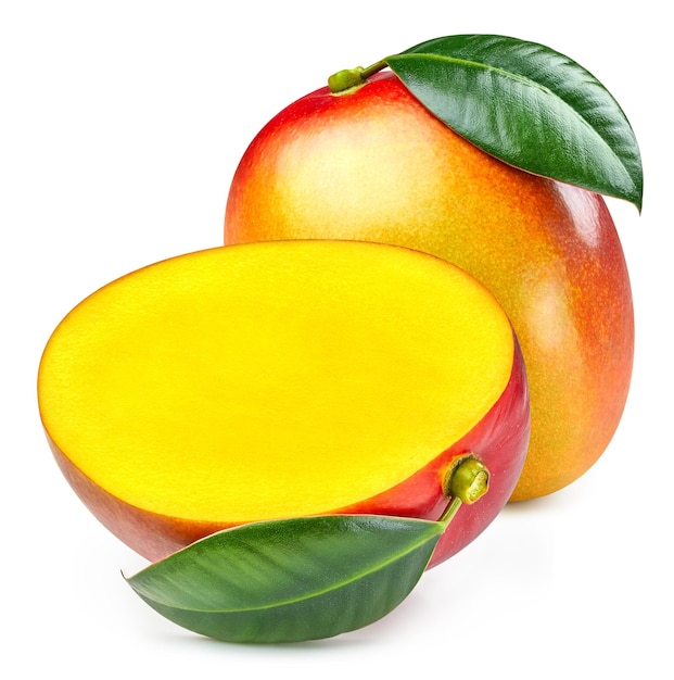 Tracciato di ritaglio isolato mango