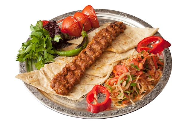 Tradizionale turco Adana Kebab Shish Kebab