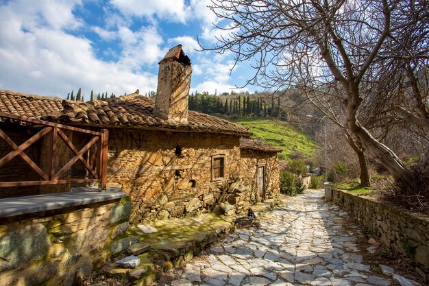 Tradizionale villaggio turco Sirince a Izmir, in Turchia