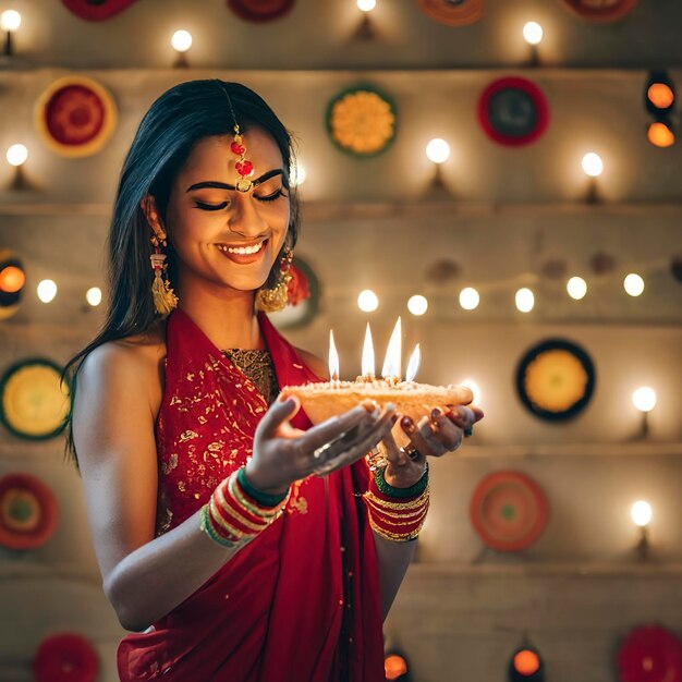 Tradizione del festival delle luci di Diwali