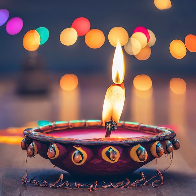 Tradizione del festival delle luci di Diwali