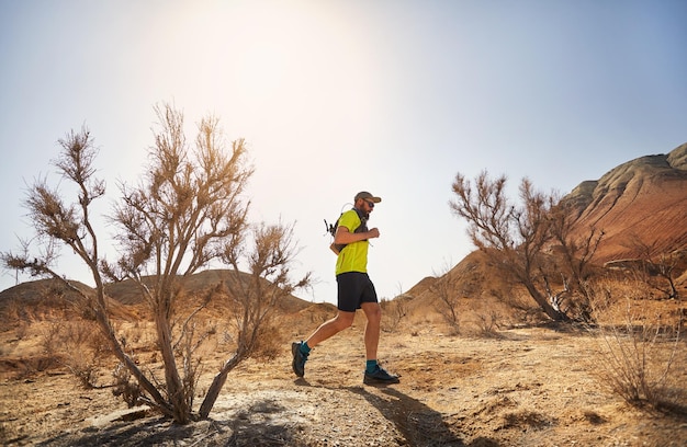 Trail running nel deserto