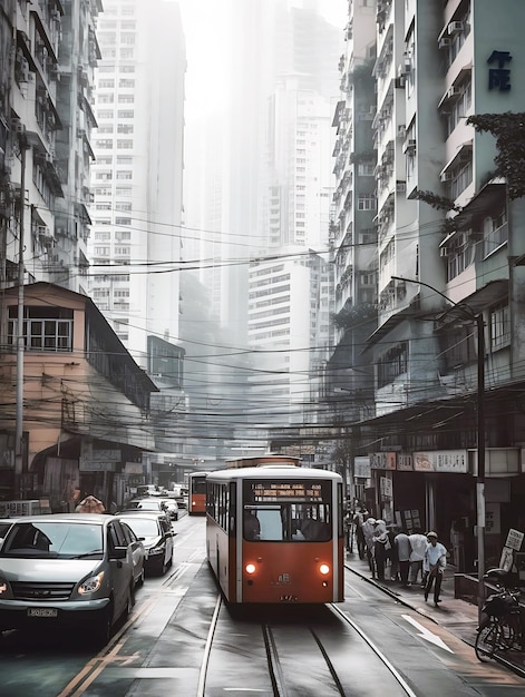 tram in città