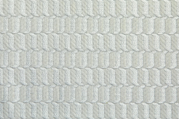 Trama a maglia Trama di tessuto jacquard con motivo geometrico grigio beige Motivo a mosaico all'uncinetto