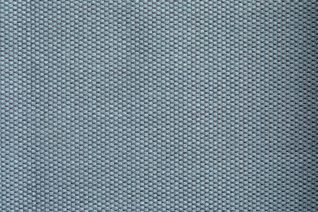 Trama a maglia Trama di tessuto jacquard con motivo geometrico grigio blu Motivo a mosaico all'uncinetto