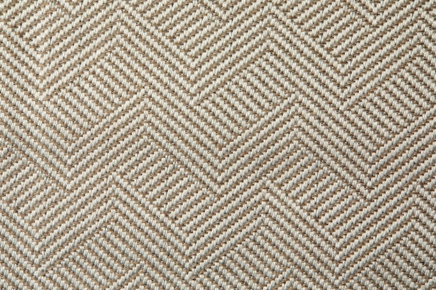 Trama a maglia Trama di tessuto jacquard con motivo geometrico grigio Motivo a mosaico all'uncinetto