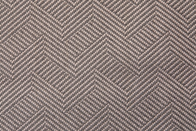 Trama a maglia Trama di tessuto jacquard con motivo geometrico grigio Motivo a mosaico all'uncinetto