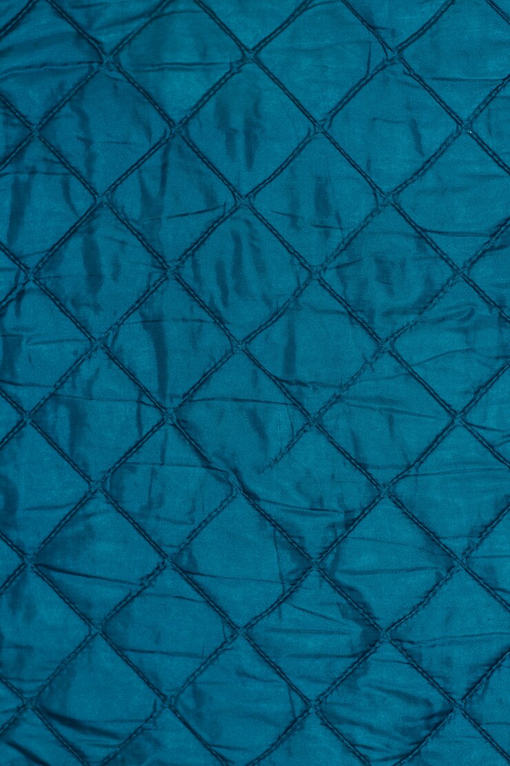 trama coperta blu