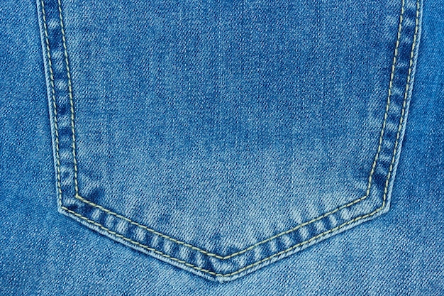 Trama di jeans blu