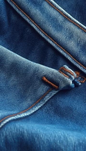 Trama di jeans blu