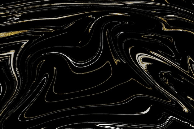 Trama di marmo nero e oro