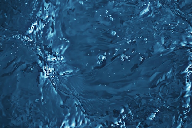 trama di sfondo blu flusso della superficie dell'acqua, superficie dell'acqua astratta