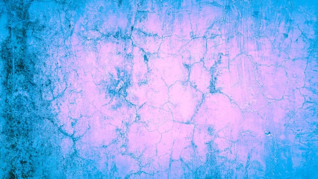 trama di sfondo del muro blu rosa sfumato colore