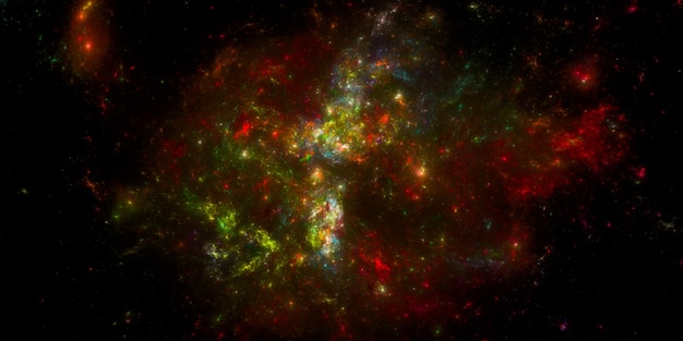 trama di sfondo dello spazio cosmico stellato