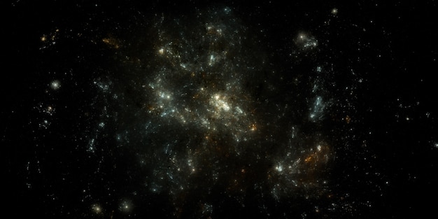 Trama di sfondo dello spazio cosmico stellato