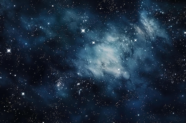Trama di sfondo dello spazio esterno stellato Sfondo colorato dello spazio esterno del cielo notturno stellato