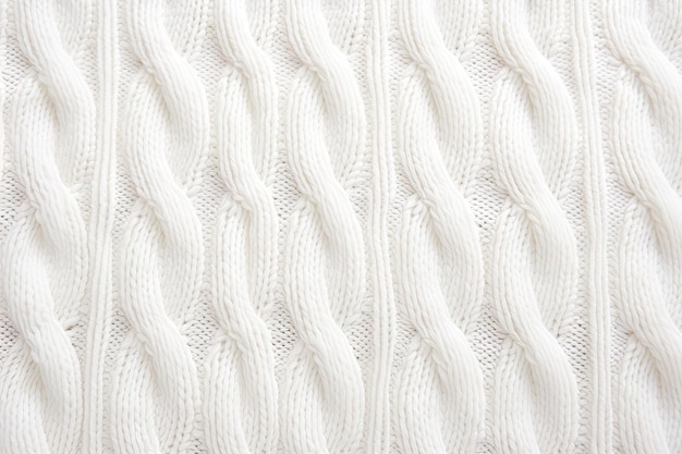 Trama di sfondo in lana bianca