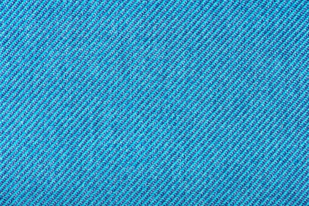 Trama di tessuto per tappezzeria di mobili Tessuto resistente all'usura per mobili Texture di tessuto blu primo piano vista dall'alto