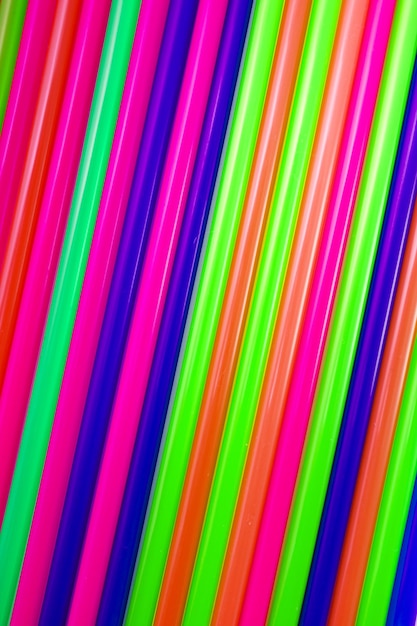 trama di tubi da cocktail multicolori